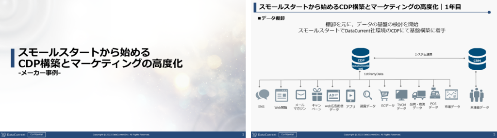 スモールスタートから始めるCDP構築とマーケティングの高度化 -メーカー事例-